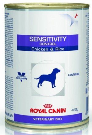 Royal Canin Veterinary Diet Canine Sensitivity Control z kurczakiem puszka 420g 1
