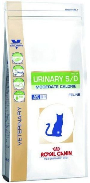 Royal Canin Veterinary Diet Feline Urinary S/O Moderate Calorie UMC34 1.5kg 1