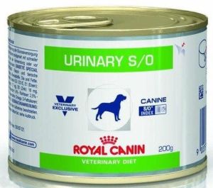 Royal Canin Veterinary Diet Canine Urinary S/O puszka 200g 1