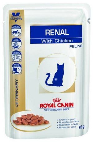 Royal Canin Veterinary Diet Feline Renal Kurczak saszetka 85g 1