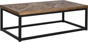 Bigbuy Home Stolik Home ESPRIT Drewno Metal 125 x 65 x 40 cm 1