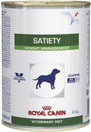 Royal Canin Veterinary Diet Canine Satiety Weight Management puszka 410g 1