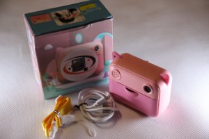 Aparat cyfrowy THD Aparat fotografic dla dzieci THD Pixels P1 Wifi, różowy 4