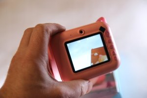 Aparat cyfrowy THD Aparat fotografic dla dzieci THD Pixels P1 Wifi, różowy 8