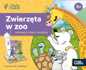 Albi Czytaj z Albikiem - Zestaw Zwierzęta w zoo 3+ 2