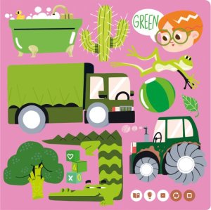 Albi Czytaj z Albikiem - Książka My First Book of Colours 3+ 3