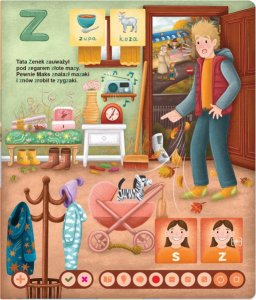 Albi Czytaj z Albikiem - Książka Szumią liście. Interaktywna pomoc logopedyczna 3+ 2