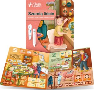 Albi Czytaj z Albikiem - Książka Szumią liście. Interaktywna pomoc logopedyczna 3+ 3