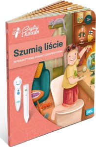 Albi Czytaj z Albikiem - Książka Szumią liście. Interaktywna pomoc logopedyczna 3+ 4