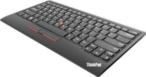 Klawiatura Lenovo Lenovo ThinkPad TrackPoint Keyboard II | 4Y40X49493 | Keyboard | 2.4 GHz, Bluetooth | EN | Pure Black | Scissor switch | Wireless connection one size 2