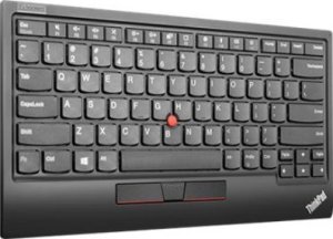 Klawiatura Lenovo Lenovo ThinkPad TrackPoint Keyboard II | 4Y40X49493 | Keyboard | 2.4 GHz, Bluetooth | EN | Pure Black | Scissor switch | Wireless connection one size 4