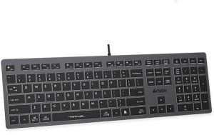 Klawiatura A4Tech FX60 (FX60-W-GY) 4