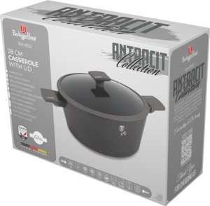 Berlinger Haus GARNEK TYTANOWY Z POKRYWĄ 28cm BERLINGER HAUS BH-8132 ANTRACIT 12