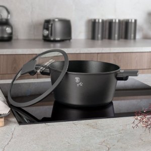 Berlinger Haus GARNEK TYTANOWY Z POKRYWĄ 28cm BERLINGER HAUS BH-8132 ANTRACIT 3