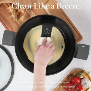 Berlinger Haus GARNEK TYTANOWY Z POKRYWĄ 28cm BERLINGER HAUS BH-8132 ANTRACIT 7