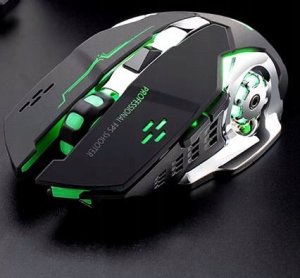 Mysz Vega ECOBOX* MYSZ PRZEWODOWA GAMINGOWA CZARNA PODŚWIETLANIE 7 KOLORÓW> 4