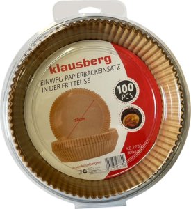 Klausberg Wkład papierowy do frytownicy 20cm 100szt. (KB-7780) 10