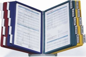 Durable DURABLE TischSichttafelsystem VarioTable 20Sichttafel mehrf 9