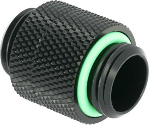 Barrow Barrow Adapter gerade G1/4 Zoll AG auf G1/4 Zoll AG, 14mm, drehbar - schwarz 2