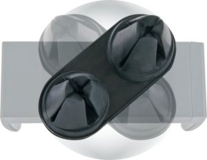 Podstawka Schwaiger Schwaiger Universal Smartphonehalter, Lüftungsgitter schwarz 16