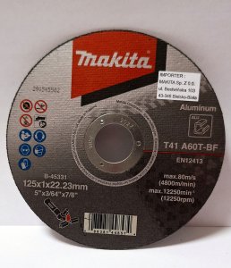 Makita Makita B-45331 cutting disk 125x1mm Alu 3