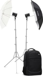 Zestaw studyjny GODOX Godox AD100Pro - K2 Dual flash Backpack kit 1