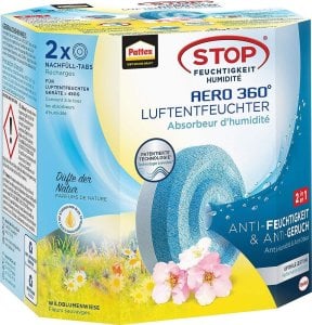 Pattex Pattex Luftentfeuchter Nachfüll Tabs Aero 360 2x450g Meadow 1