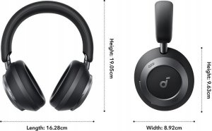 Słuchawki Anker Słuchawki nauszne Soundcore Space One PRO Czarne 6