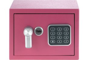 Yale Yale Mini Electronic Safe Pink Sejf podstawowy YSV mini różowy 1