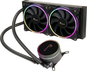 Chłodzenie wodne Inter-Tech Inter-Tech Kühler ARGUS Iceman LC-240 RGB AIO Wasserkühlung 1