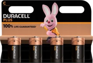 Duracell Bateria Plus -C (MN1400/LR14) Baby 4St. 2