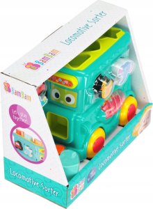 BamBam BAM BAM SORTER LOKOMOTYWA 23X19X11 WB 6 10