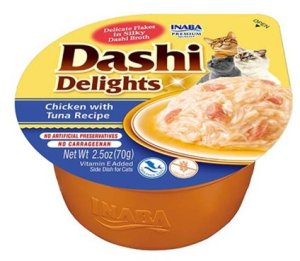 Inaba Foods INABA Dashi Delights Kurczak Tuńczyk - Przysmak dla kotów - 70g 1