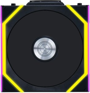 Wentylator Lian Li UNI FAN SL Wireless 120 3-pack czarny (12SL1W3B) 3