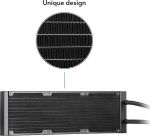 Chłodzenie wodne Chieftec Iceberg 360 Dark (CLC-360-BLK) 4