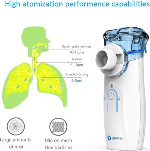 Oromed Inhalator przenośny ORO-MESH FAMILY+ZASILACZ 9