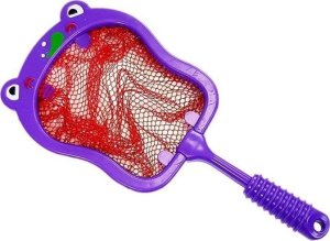 LeanToys Gra Kąpielowa Rekin Łowca Rybek Siatka Podbierak 5
