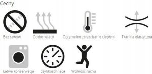 Brugi Męski Zestaw bielizny termoaktywnej 4RCG 20