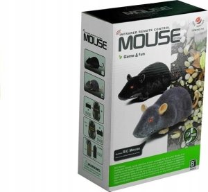 LeanToys Mysz Zdalnie Sterowana Pilotem R/C Na Kółkach Duża Szara 4