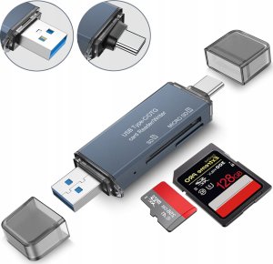 Czytnik Czytnik kart USB3.0 + TypeC 3