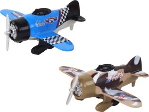 LeanToys Samolot Z Napędem Śmigłowiec Aluminiowy Kolorowy Mix 2