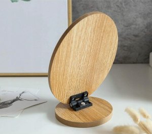 Alkotest ECARLA_Drewniane lusterko kosmetyczne stojące 3