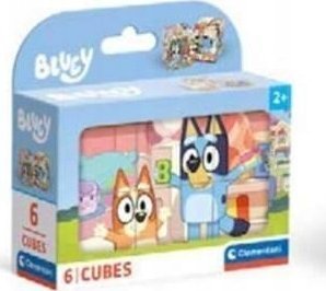 Clementoni Clementoni Klocki obrazkowe 6el Bluey 40662 1
