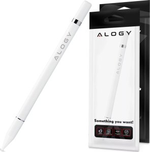 Rysik Alogy Rysik 2w1 Alogy dotykowy pojemnościowy precyzyjny do ekranu telefonu tabletu z długopisem Biały 14