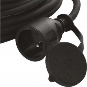 Emos Przedłużacz Emos P01705 1 gniazdo 5m 3 1,5mm guma / neopren 5