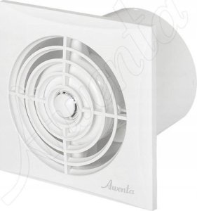 AWENTA Wentylator łazienkowy Awenta WZ125W Silence fi125mm 135m3/h 9W 230V z wyłącznikiem sznurkowym biały 1