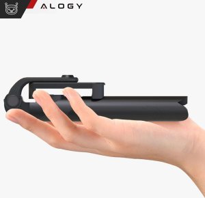 Selfie stick Alogy Selfie stick statyw Tripod uchwyt na telefon Alogy Trójnóg kijek do zdjęć selfie pilot Bluetooth 360 Czarny 14