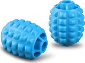 Alogy Masażer do ciała ręczny roller mięśni 5x wałek do masażu Uniwersalny rolkowy czarno-niebieski 13