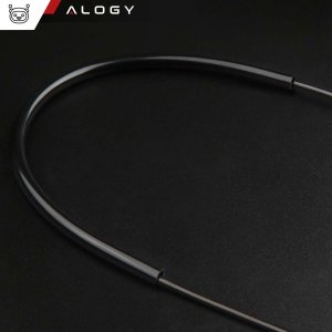 Skakanka sportowa Alogy Skakanka bokserska regulowana Crossfit Fitness Alogy Sport z wymiennymi linkami 300cm łożyska wygodna Czarna 21