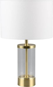 Lampa stołowa DELIGHT Trio Grazia R51711008 lampa stołowa lampka 1x25W E14 biała/mosiądz 1